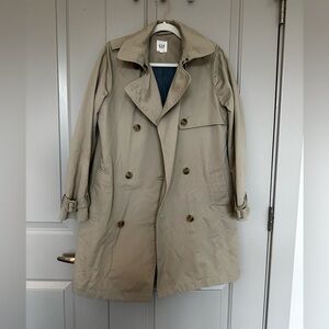 GAP Tan Trench Coat MISSING BELT